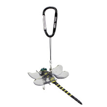 2X Pince à Chapeau en Forme de Libellule, Fournitures Anti-Mouches Artificielles, Pince à Libellule pour Décoration Intérieure et Extérieure