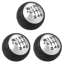 3X 6 Speed Gear Shift Knob for 307 308 3008 407 5008 807 Partner B9 Tepee C3 A51 C4 C4 C8