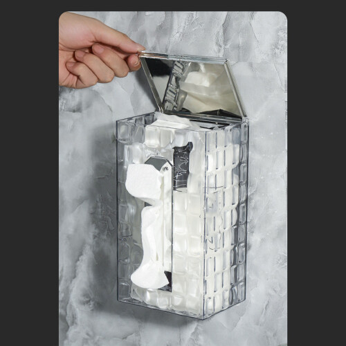 Wandhalter Taschentücher Bad Transparent Luxus 2
