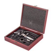 Oypla 9pc Wine Opener Accessory Gift Set with Rabbit Corkscrew