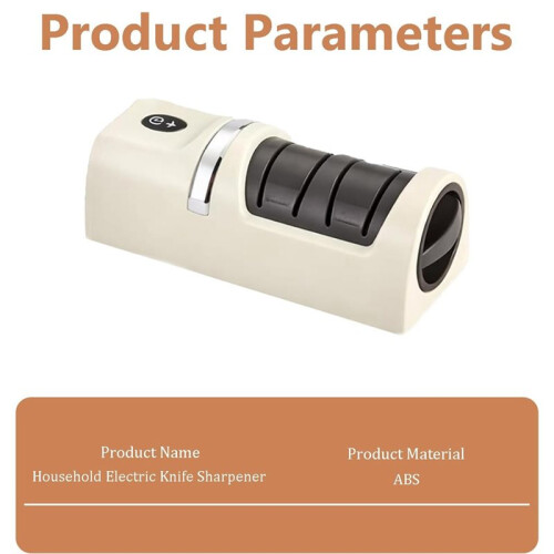 Electric Knife Sharpener Multifunctional Automatic Professional 4 Gears Abrasive Tools Accessories 2