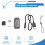 2X Chameleon Ultra  Card Emulator RFID  Chip Reader+3XUID Keychain 125K 13.56M Card Decode NFC Duplicator 3