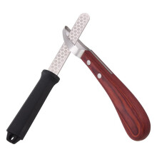 Kit de Maréchalerie Professionnel : Coupe-Sabots avec Affûteur, Lame Incurvée en Acier Inoxydable et Poignée Ergonomique