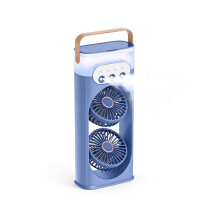 Triple- Sprays Humidifying Fan Humidifying Sprays Aromatherapy Sleep 180 Wide-Angle Airflow for Home Room Offices C