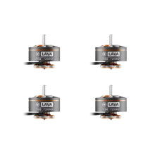 4 Unidades de Motor Brushless LAVA 1104 7200KV com Eixo de 1,5 mm para Quadricóptero Pavo20 Pro Brushless Bwhoop