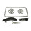 6510520100 6-Piece Timing Repair Kit for - CLA 200 ML 250 C-Class E-Class 4