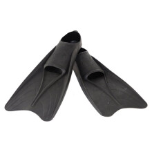 Aletas de Snorkel, Zapatos para Nadar Al Aire Libre, Aletas de Natación, Aletas de Entrenamiento para Buceo Libre, Talla S (36-38), Color Negro