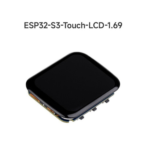 2X ESP32-S3 1.69-Inch Touch LCD Display Microcontroller Development Board 240x280 ST7789V2 3-Axis Acceleration 2