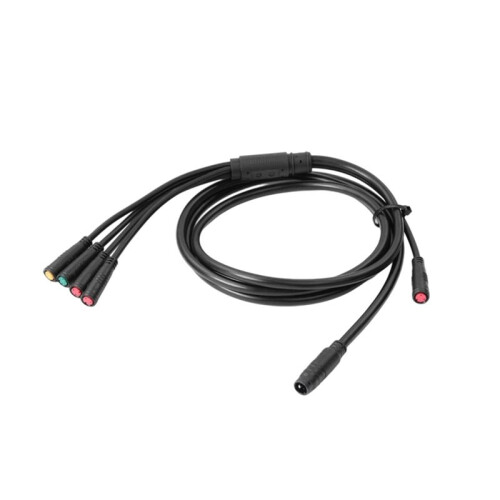 1 to 5 9Pin Waterproof Cable Controller Lamp Brake Thumb Throttle Display Cable Electric Bicycle Modified Accessories