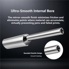 Bico com Capa de Silicone para Hotend para para Kobra S1 Max Heatbreak - Instalação Rápida - Substituição de Peças Do Extrusor Hotend - 0,6