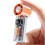 Ventilateur Portable Transparent, avec Éclairage LED, 100 Vitesses, Rechargeable par USB 1