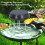 Solar Vogelbad Welligkeit Wasser Belebung Teich 16