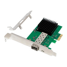 Placa de Rede PCIe 4.0 X1 RTL8127ATF 10G Gigabit, Placa de Rede para Servidor 10GbE, Adaptador Ethernet de 10 Gigabits