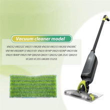 Reusable VacMop Replacement Pads Compatible for VACMOP VM252 VM200 VM401 VM180, Washable Vac Mop Pads Refills