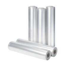 Embossed Vacuum Sealer Rolls, 5-Pack 28cm X 5m Universal Food Vacuum Bags for Home & Commercial Use