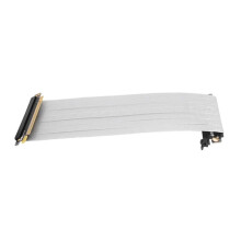 Cabo Riser PCIe 5.0 X16 para GPU, Fio de Extensão GEN5 64GB/S para Gabinetes para ITX e Gabinetes RTX 5090/4090, RX 7900 e XTX, 25 cm