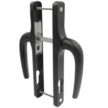Aluminum Alloy Door and Window Double-Sided Door Handles, Swing Door Handle Panels, Interior Door Locks, Model 85
