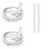 2 Pack Lid Replacement 40oz, with Leak Proof and Flip Straw Lid, Cup Accessories 5