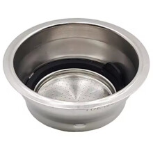 Porte-Filtre Réutilisable en Acier Inoxydable de 51 mm pour Machine à Expresso, Tasse à Double Dose