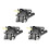 3X GV7E-56-820 Car Rear Tailgate Trunk  Lid Lock Release Actuator Controller for  6 2008-2012 GH 1