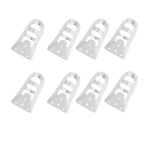 Support de Mât de Drapeau Extérieur en Métal (Lot de 8) pour Mât de Drapeau 1