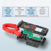 ANENG ST184 Digital Multimeter Clamp Meter RMS Voltage Current Ohm Tester Induction Tester Electrician Detection Tool
