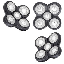 For Freebird Shaver Blades Refills, 5-Blade Replacement Heads for Bald Men