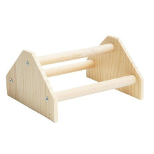 Support en Bois pour Perroquet, Support D'Entraînement pour Coq et Poule, Support pour Oiseaux, Support pour Poussins, Support pour Poules, Robuste
