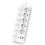 EU Plug Electrical Socket 5 AC Outlets 2 USB  1 Type C Socket Adapter 2M Power Strip Safety and Fire Prevention 4