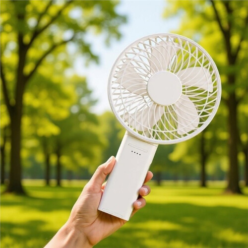 Ventilador de Mesa Dobrável Sem Fio de 6 Polegadas com Motor BLDC, Circulador de Ar, Dobrável em 180, 10 A 2