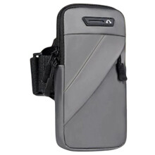 Bolsa de Brazo Impermeable para Correr, Brazalete Universal para Teléfono, Bolsa de Almacenamiento Cruzada, Funda para Deportes Al Aire Libre