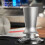 58mm Kaffeestampfer Silber rostfrei mit Feder 10