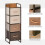 Commode de rangement compacte 31 x 29 x 99 cm gain de place anti basculement 3