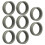 8x Silikon Radabdeckungen Gepäckkoffer 4