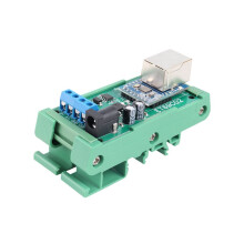 ET69C02 Moduł Modbus RTU, Sieć Ethernet, Konwerter Magistrali IP RJ45 na RS485 dla Klienta Modbus RTU Master Slave TCP