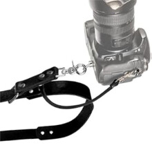Correia de Câmera de Couro Transversal para DSLR, Mirrorless - Montagem Dupla Segura, Liberação Rápida para Fotografia Profissional