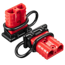 2Pcs 6-10 Gauge Battery Quick Connector/Disconnect 50A 12-36V Battery Jumper Cable Plug Connector Kit Battery Quick Plug