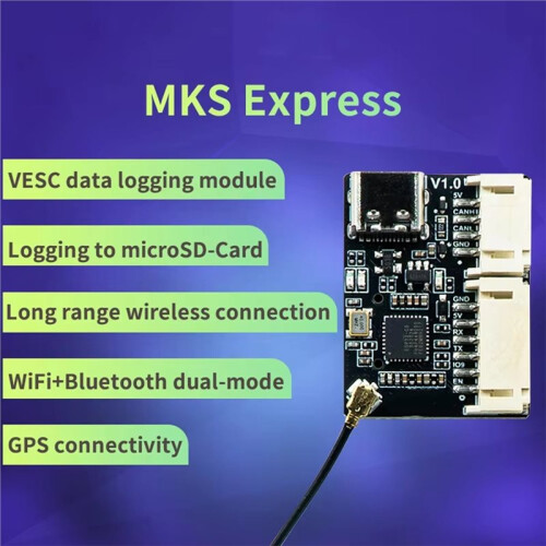 For Makerbase VESC EXPRESS Supports WIFI+  Card Logging ESP32 Module GPS Positioning 2