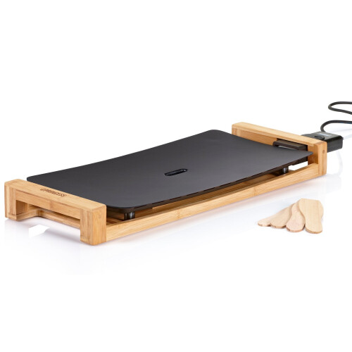 Bordsgrill Table Chef Pure Black Bamboo 50X25 1