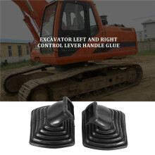 2 Stuks L+R 3 Knoppen Graafmachine Joystick Assy Handvat Tandwielen met Stofkap voor Daewoo Doosan DH DX150 215 225 300 370-9C