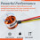 D2822 Brushless Motor Brushless Outer Rotor Motor Suitable for Remote Control Multi-Rotor Fixed-Wing Aircraft 1450KV 3