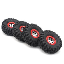 1:12 RC Truck Crawlers 100 mm Rubberen Banden Banden met Wielzeskant voor 12428 12423 FY01 FY02 FY03