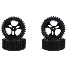 4 Stuks Wielen Banden Band A959-01 voor A959 A959-B A959-A 1/18 RC Auto Onderdelen Accessoires
