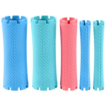 100 Teile / Satz 10 GrößEn Haar Dauerwelle Stangen Kit Kalt Permanent Bar Kunststoff Locken Wickler Rollen Set Welle Flauschigen Mais Haar Maker