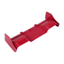 1: 8 Buggy RC Auto RC Kunststoff Nylon HeckflüGel für 1/8 Nitro Elektrisch Angetriebene Off Road Buggy Truck Fern Bedienung, Rot