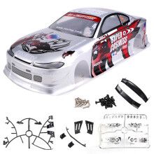 1/10 RC Car Body Shell Modification 190mm Road Drift for S15