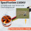 D2822 Brushless Motor Brushless Outer Rotor Motor Suitable for Remote Control Multi-Rotor Fixed-Wing Aircraft 1100KV 7