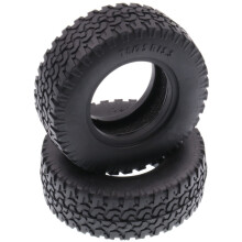 4 StüCk 1,55 Zoll Gummi Reifen für 1/14 Rm8 Baja RC Rock Crawler Ferngesteuerte Auto Reifen