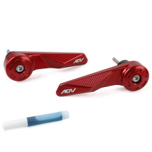 Motorcycle Handguards Bark Busters for FORZA 350 ADV 350 Motorcycle Accessories Red
