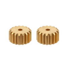 2 Stuks Metalen Motor Gear K989-2033 voor K969 K979 K989 K999 P929 P939 1/28 RC Auto Onderdelen Accessoires